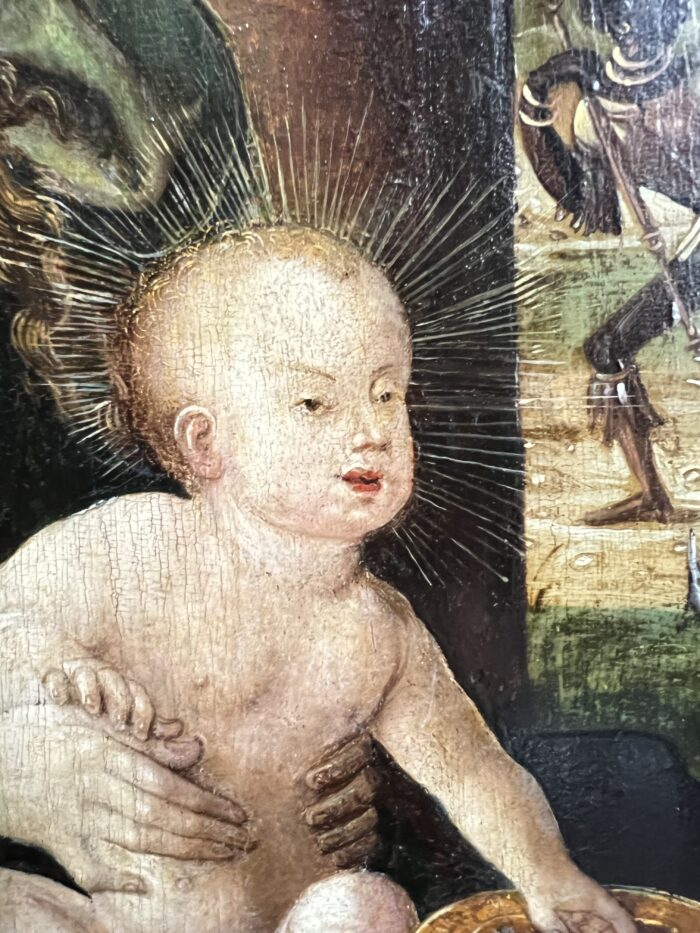 Adoration of the Magi, 1518, oil on wood - Image 2