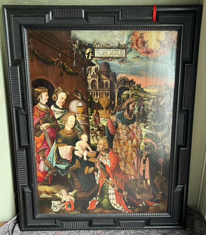 Adoration of the Magi, 1518, oil on wood - Image 23