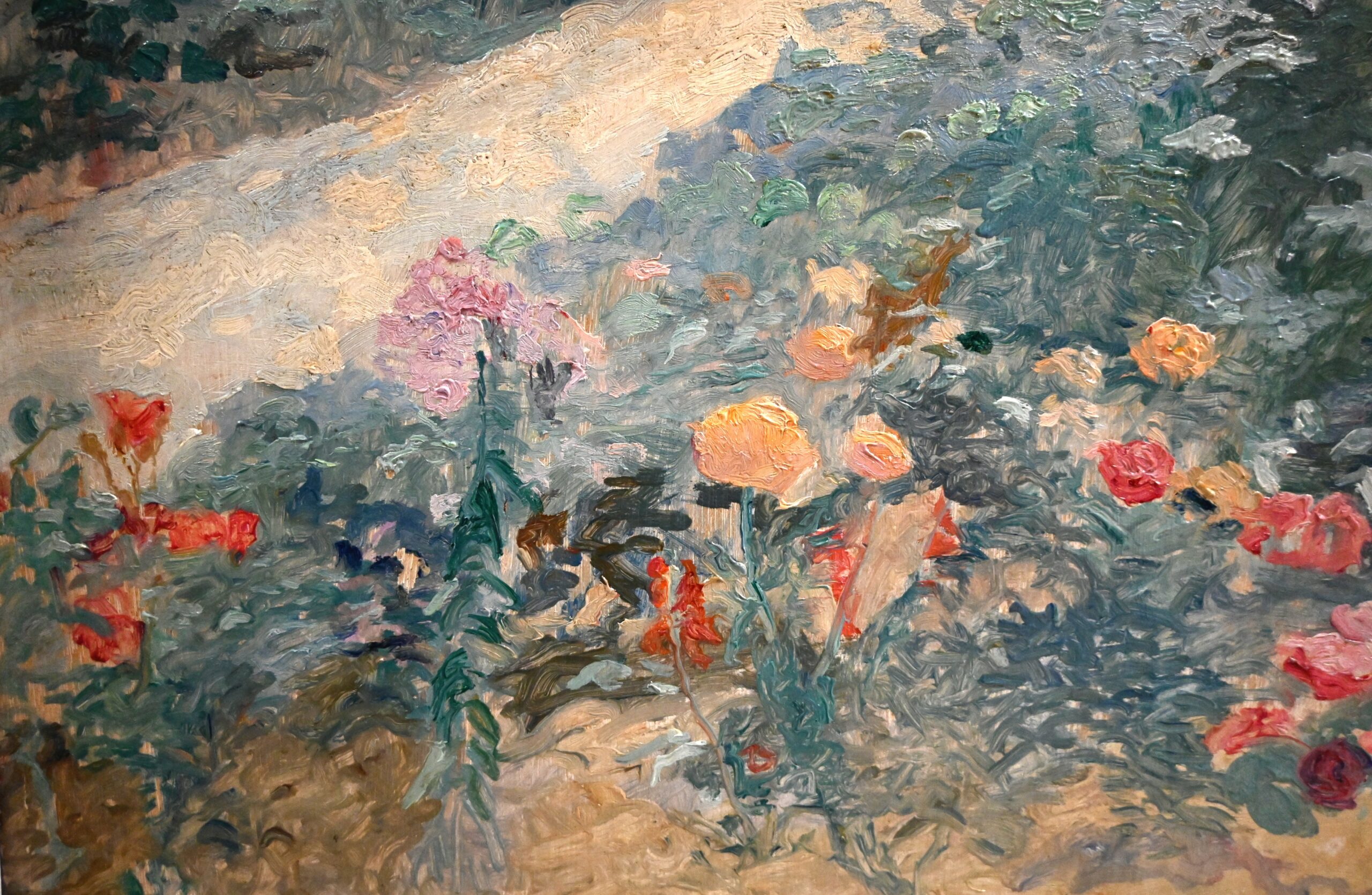 Georges BILLAUDOT (Paris, 1868-1951) In the garden; Pair of oils on panel - Image 7