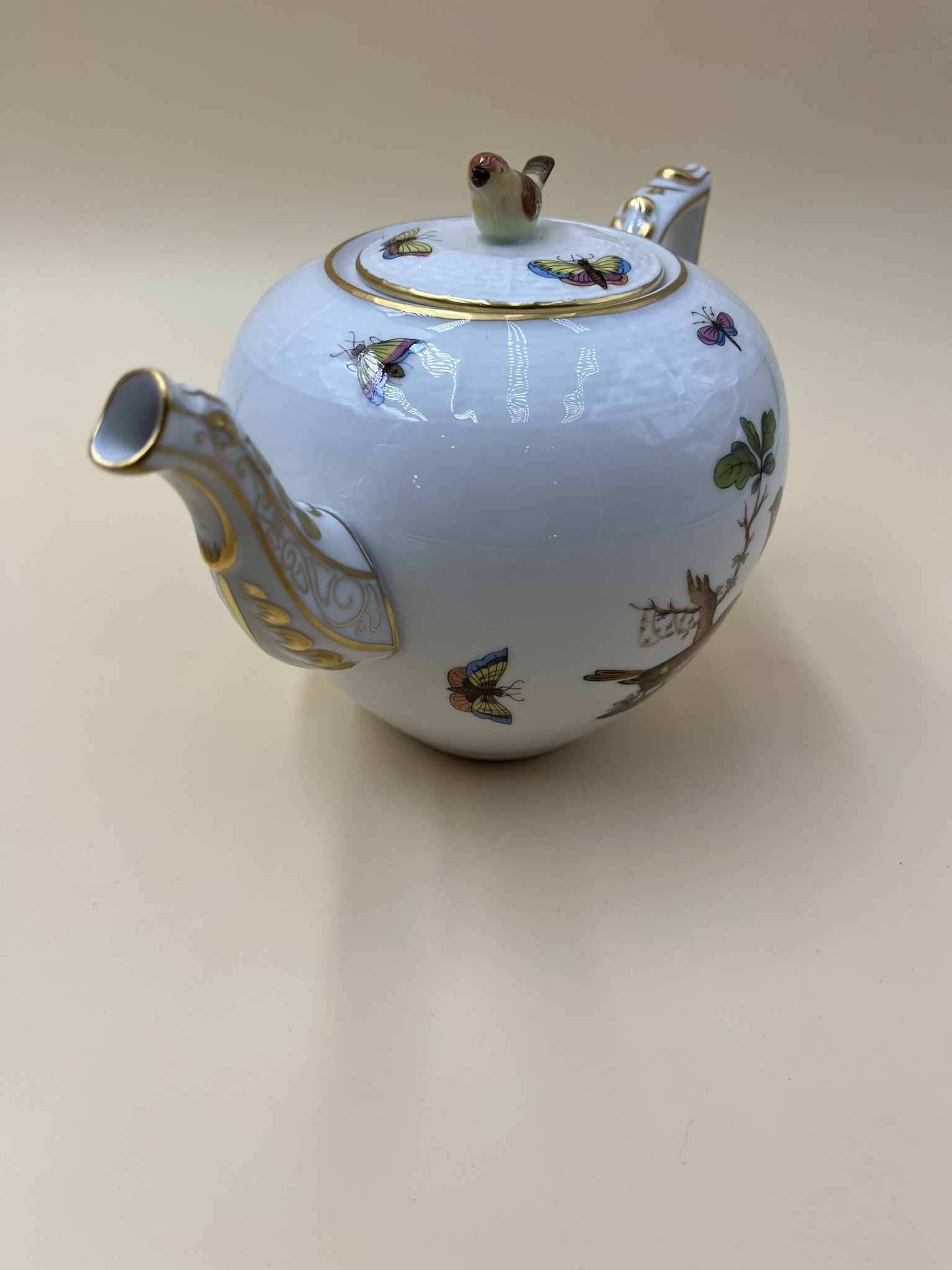 Herend 8-piece tea set, numbered, hand-painted, excellent Condition - Image 9