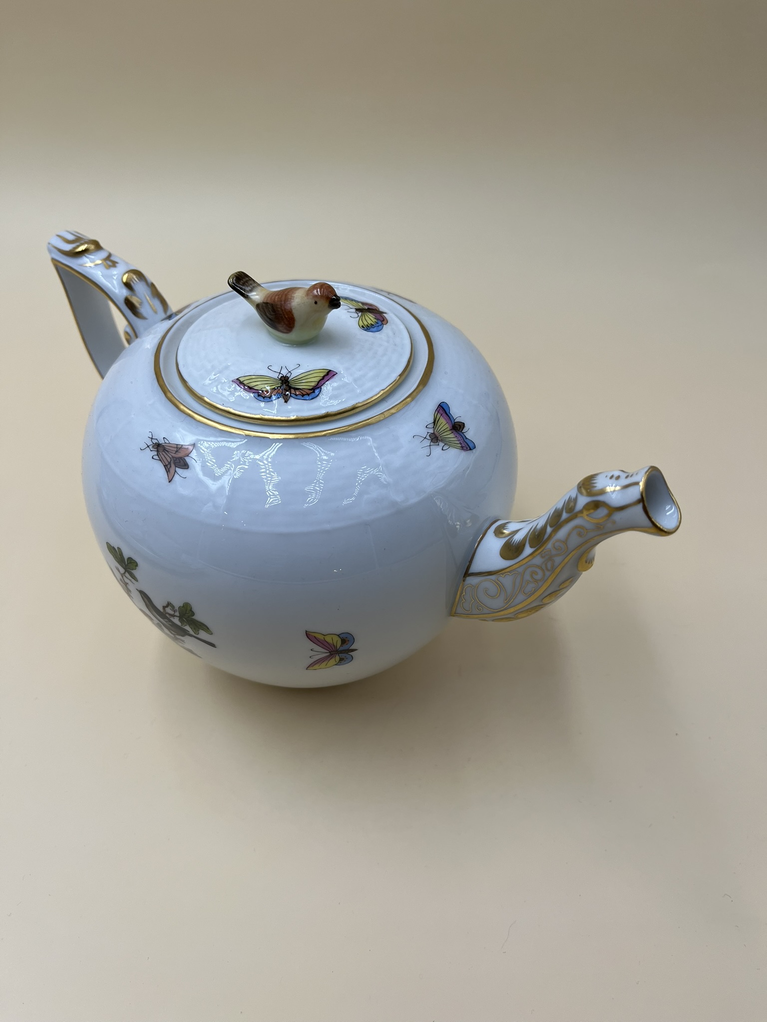 Herend 8-piece tea set, numbered, hand-painted, excellent Condition - Image 10