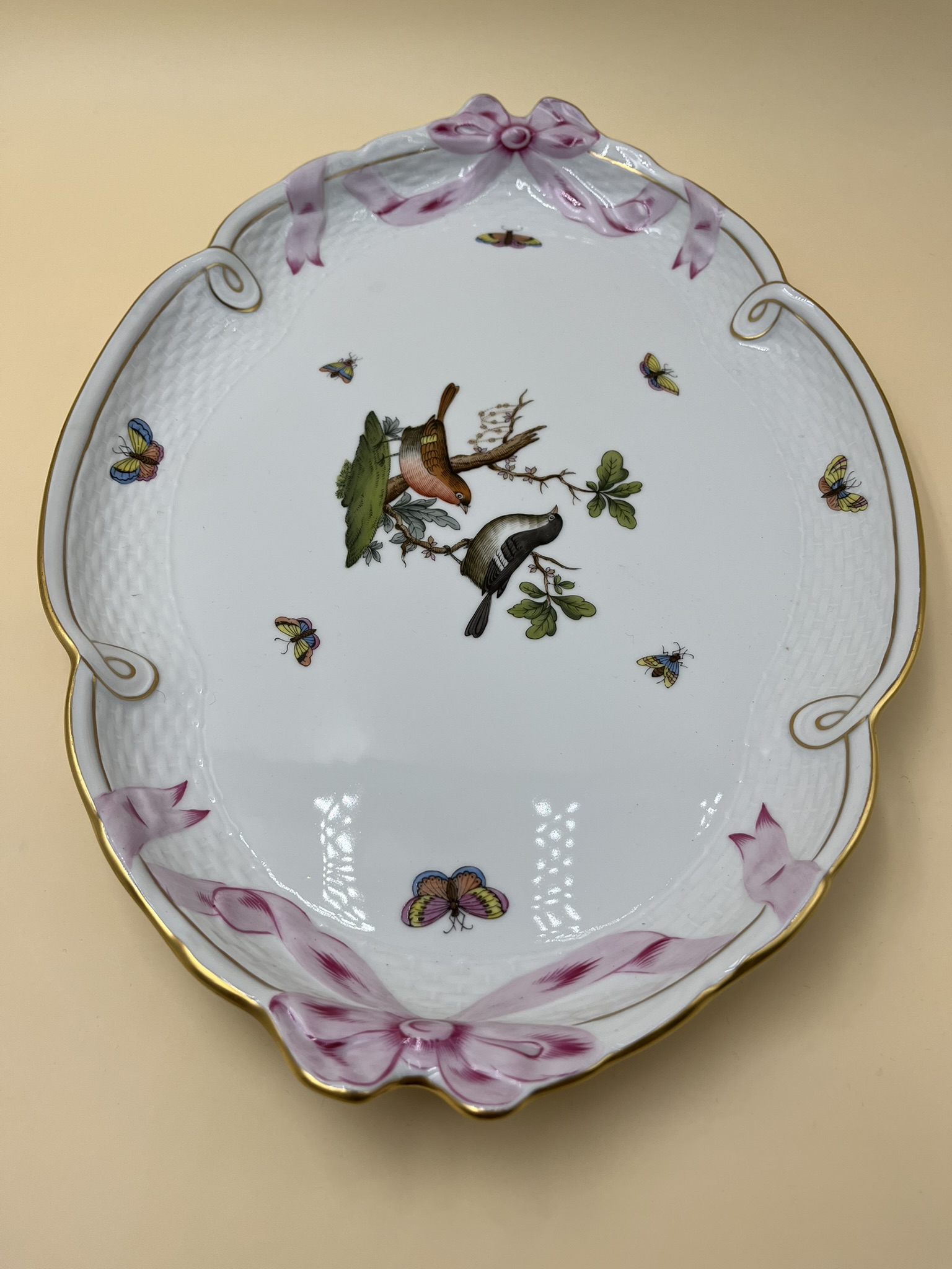 Herend 8-piece tea set, numbered, hand-painted, excellent Condition - Image 19