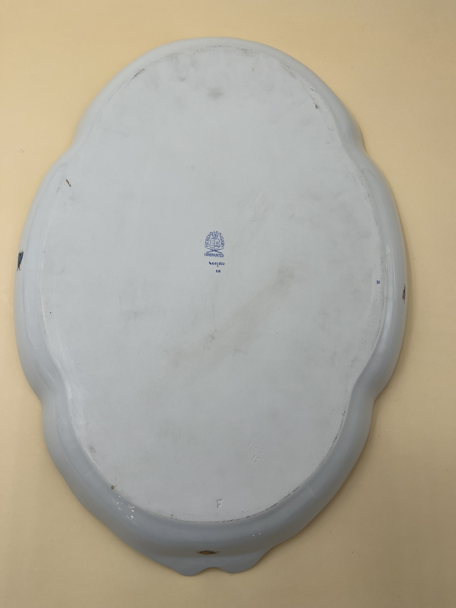 Herend 8-piece tea set, numbered, hand-painted, excellent Condition - Image 20